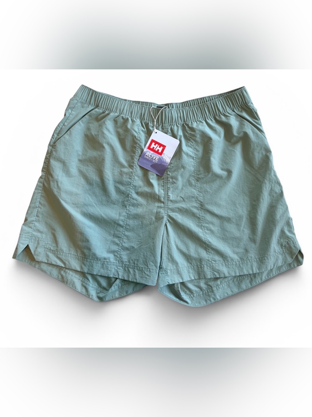 Helly Hansen Vetta Shorts Large Cactus Green Lightweight Active Shorts NEW